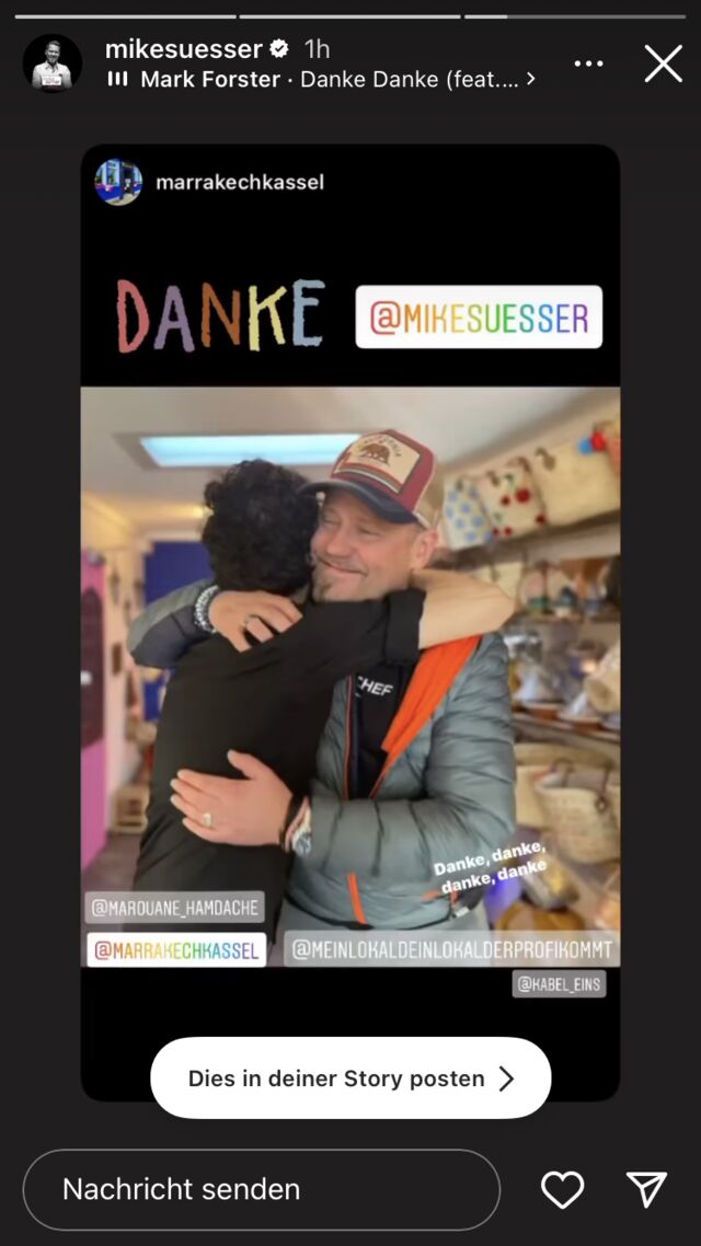 Danke Mike Süsser 👌🏻👨🏻‍🍳🎥