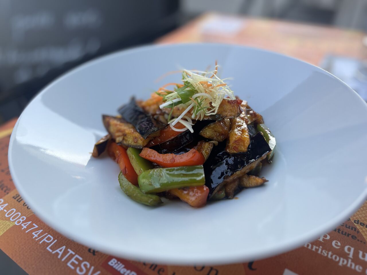 Aubergines à la sauce Yu Xiang