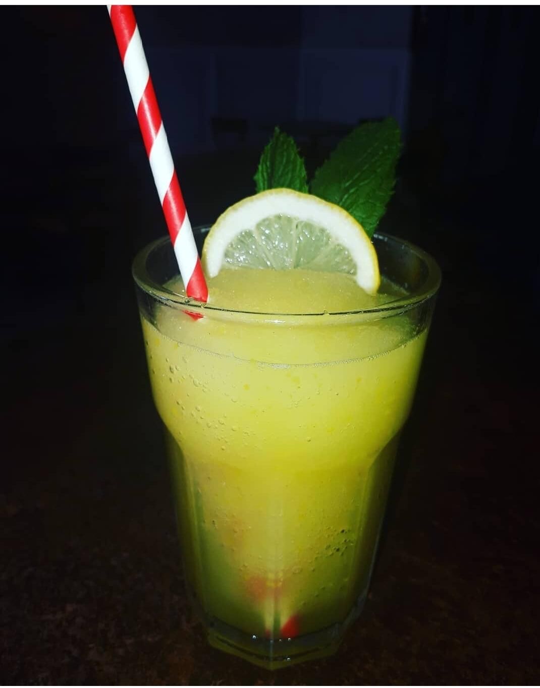 Granizado de limón natural