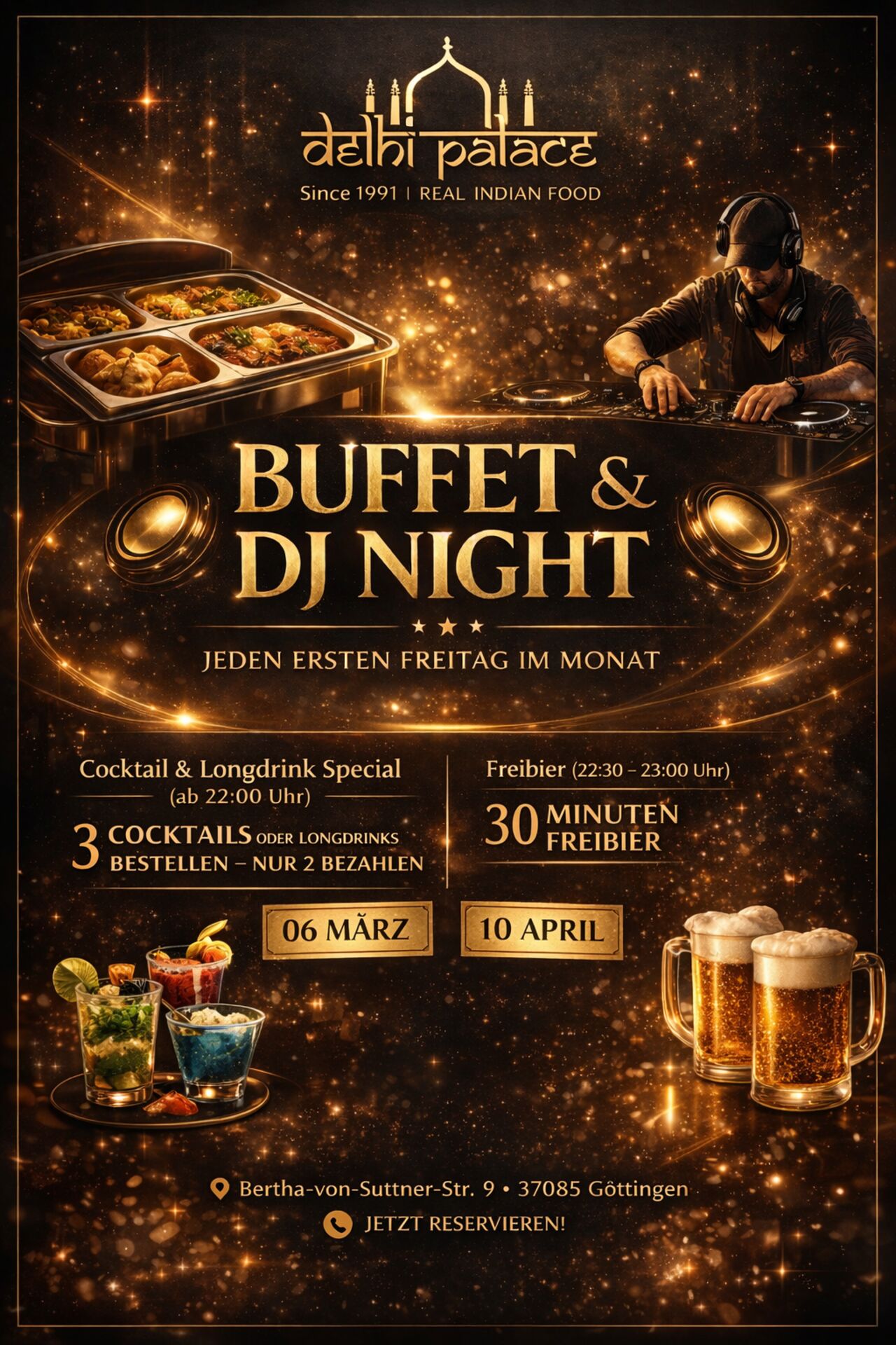 BUFFET & DJ NIGHT
