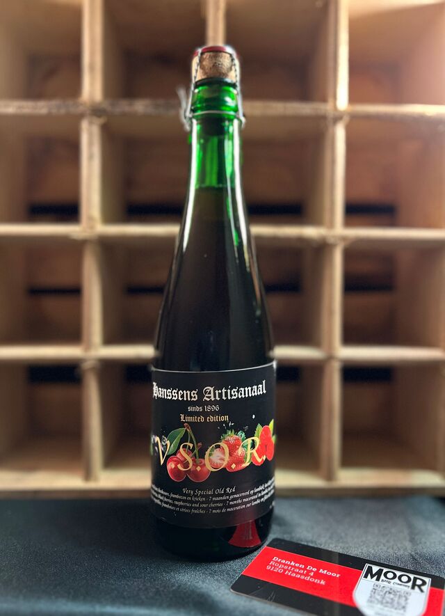 Hanssens limited edition – V.S.O.R – Very special old red 37,5cl