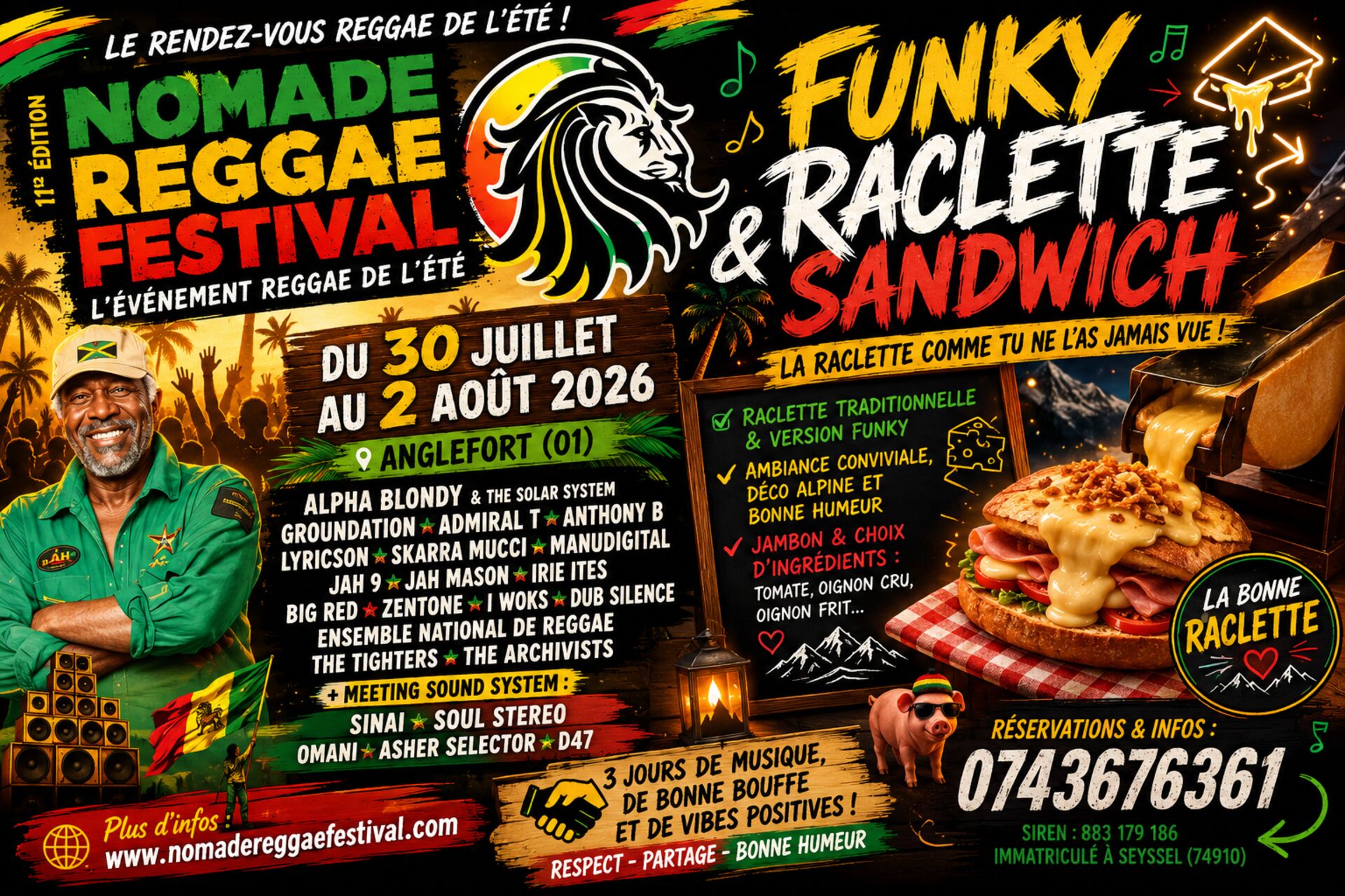 Nomade reggae Anglefort
