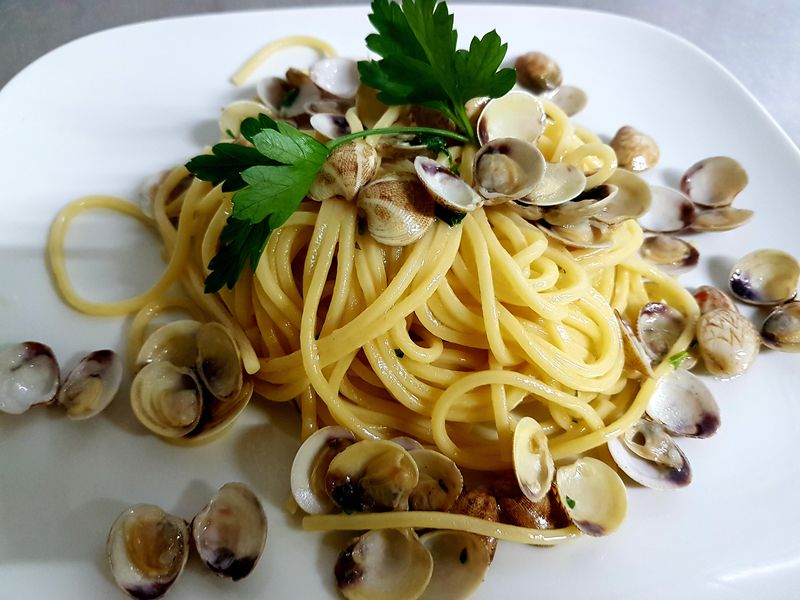 spaghetti e vongole 