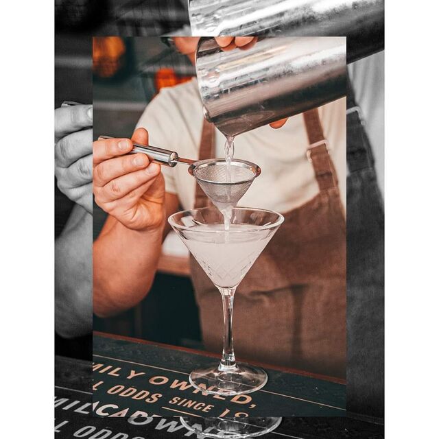 Lavander Martini koktél 