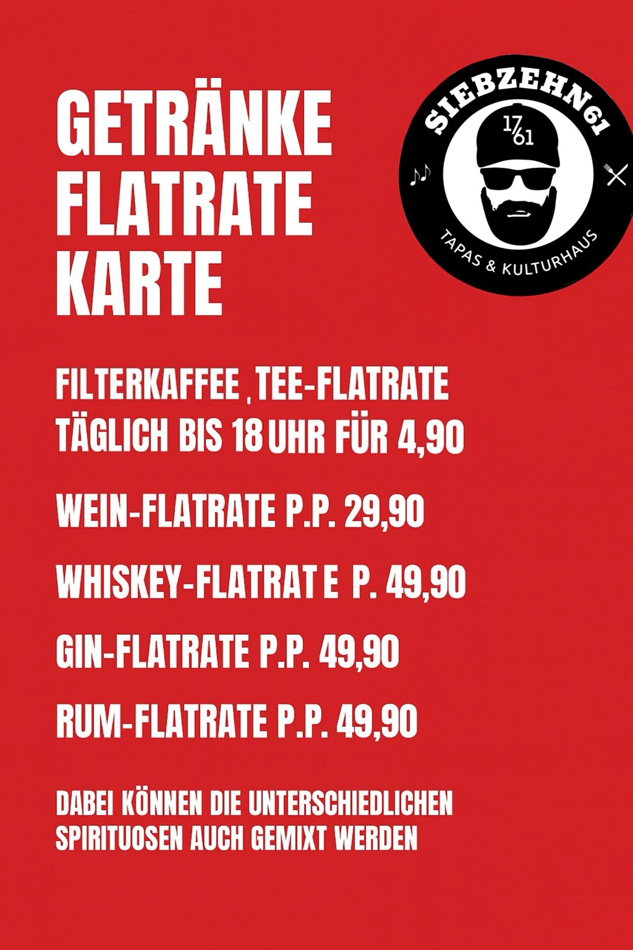 Getränke Flatrate