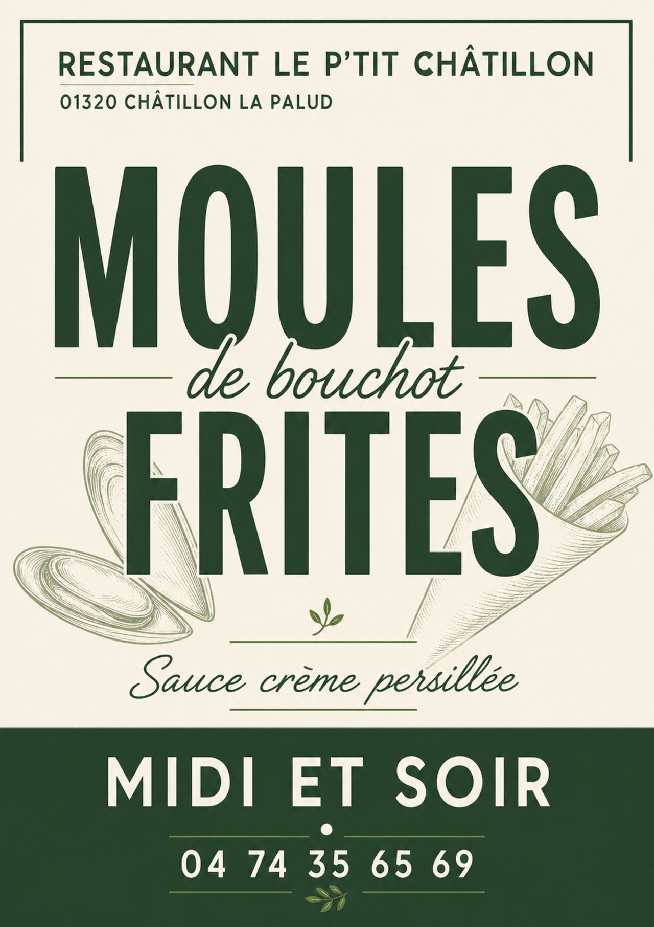 Moules de bouchot