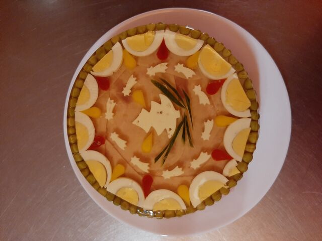 Aspikový dort malý