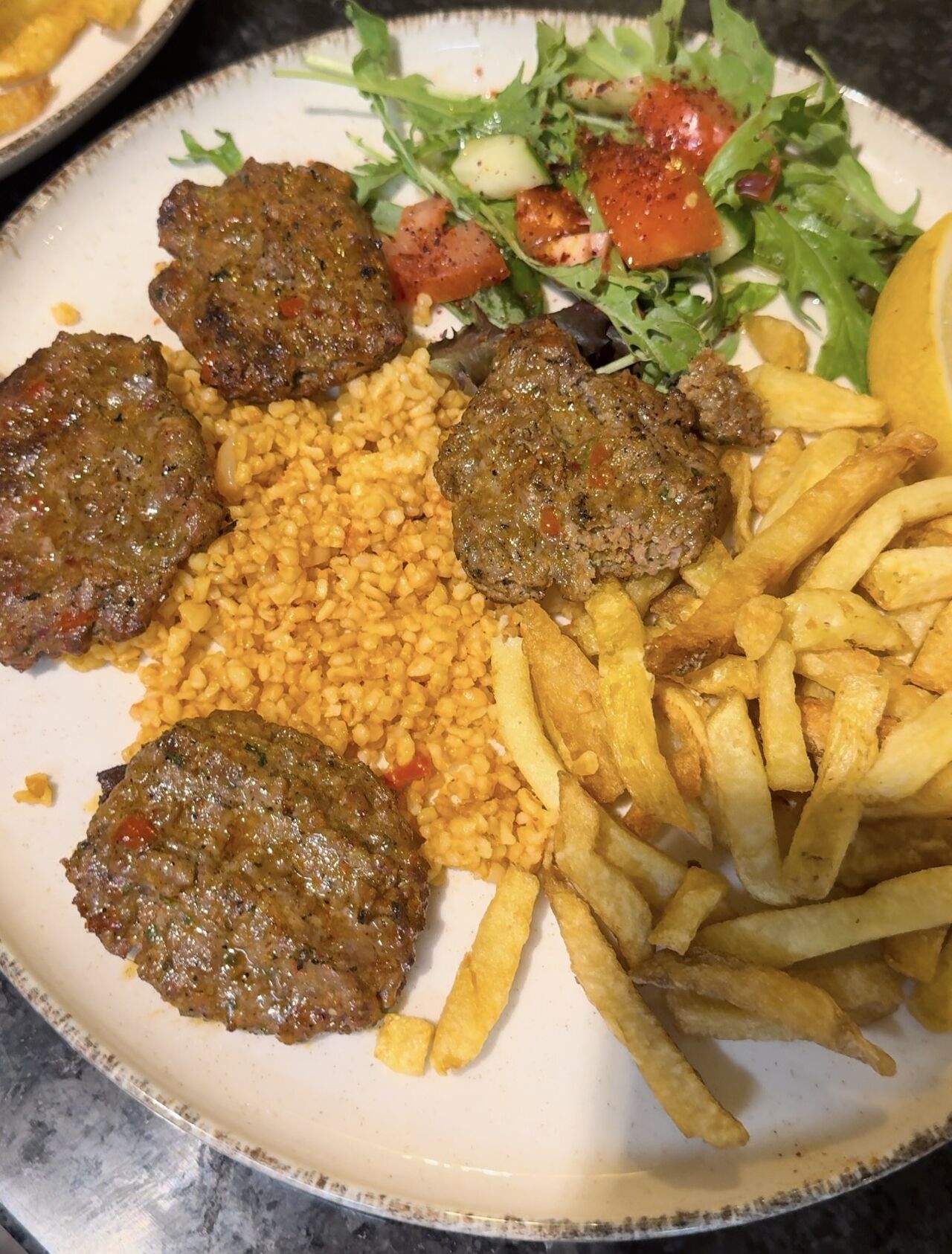 ASSIETTE KOFTE
