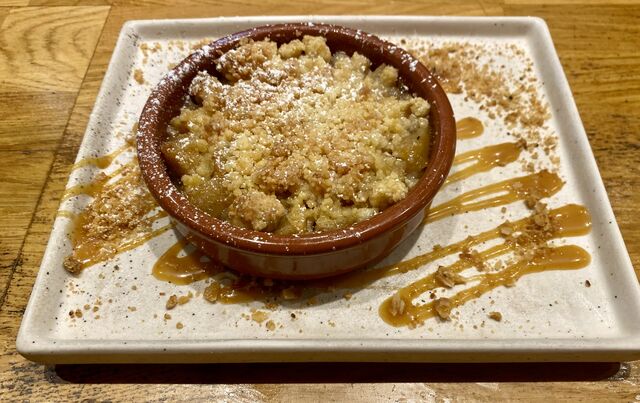 Crumble aux pommes