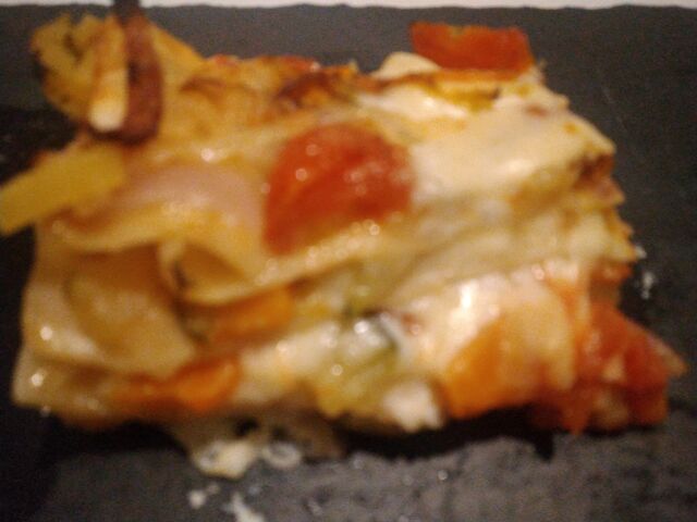 Lasagne végétarienne fait maison
