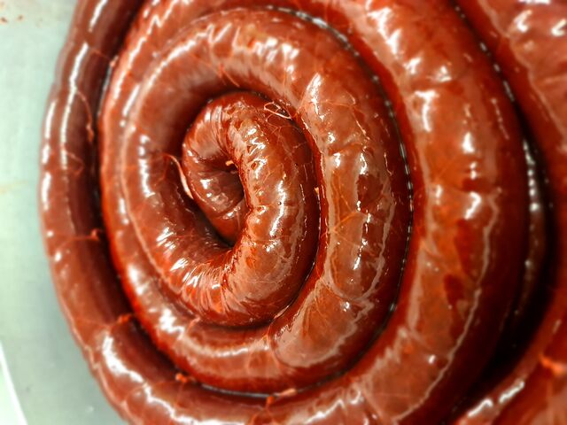 boudin creme oignon et poitrine de porc basque 