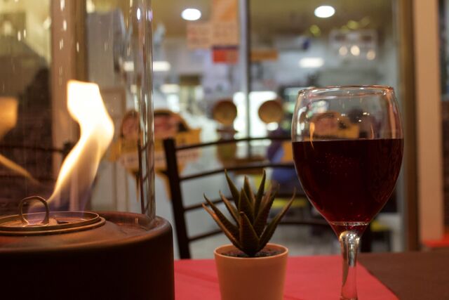 Un buon bicchiere di vino
