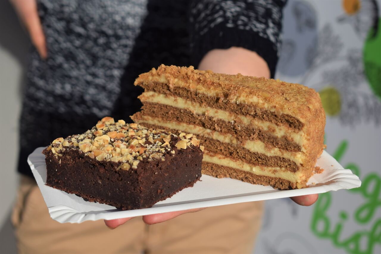 Čokoládové brownie a Vegovník