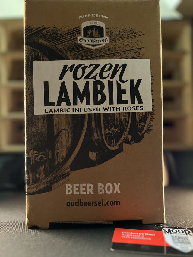 Oud Beersel Beer Box Rozen Lambiek
