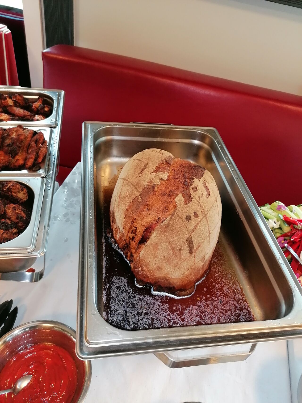 Kasseler im Brotteig 