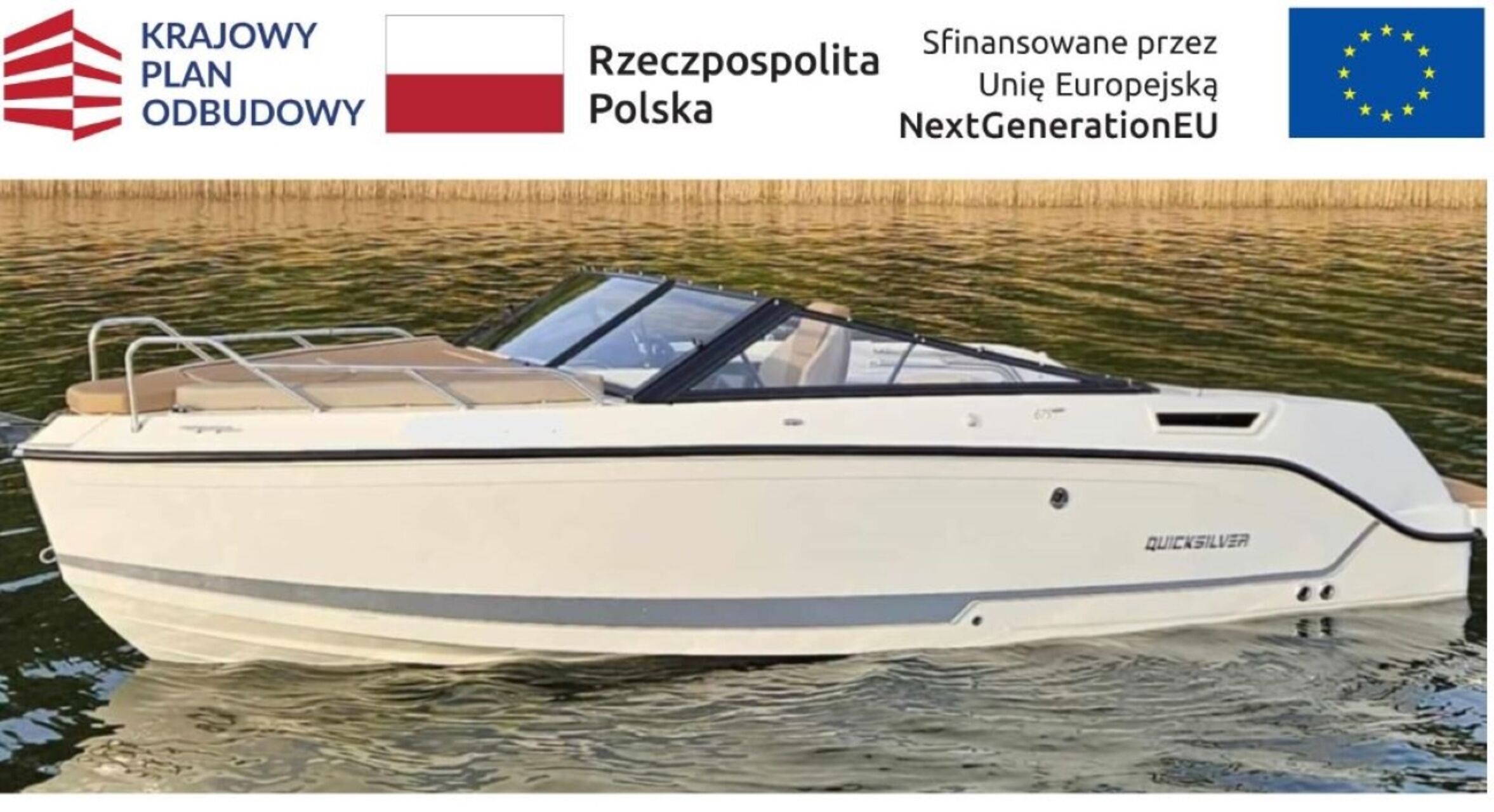 Nasza firma dzięki działaniom KPO poszerzyła swoją ofertę o wynajem łodzi motorowych. Oferujemy rejs po mazurach ze sternikiem do dyspozycji posiadamy dwie łodzie QUICKSILVER ACTIV 675 CRUISER oraz QUICKSILVER ACTIV 605 CRUISER