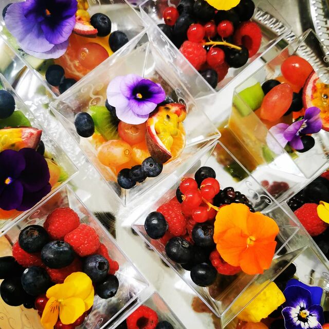 Nos verrines de fruits