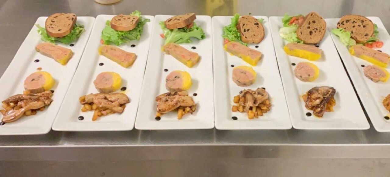 Nos assiettes de foie gras