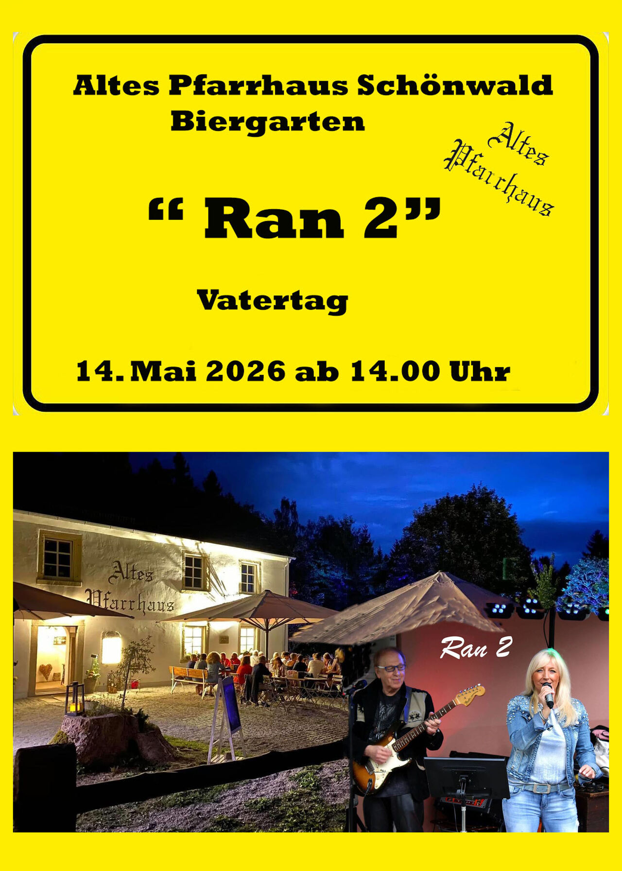 Vatertag im Alten Pfarrhaus!