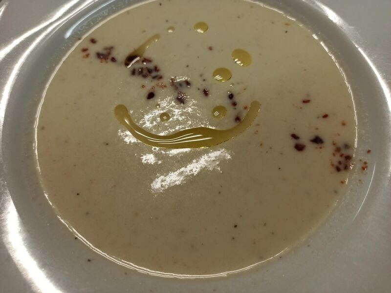 Sopa de Melón con aroma de Menta