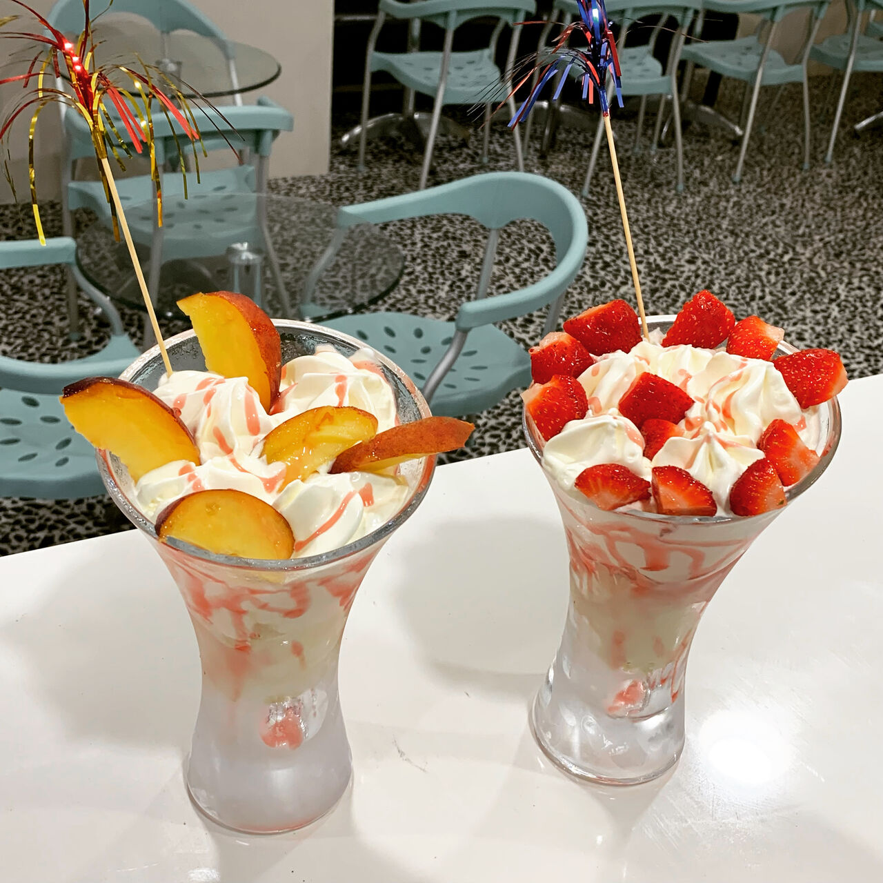 Fraise / Pêche Melba