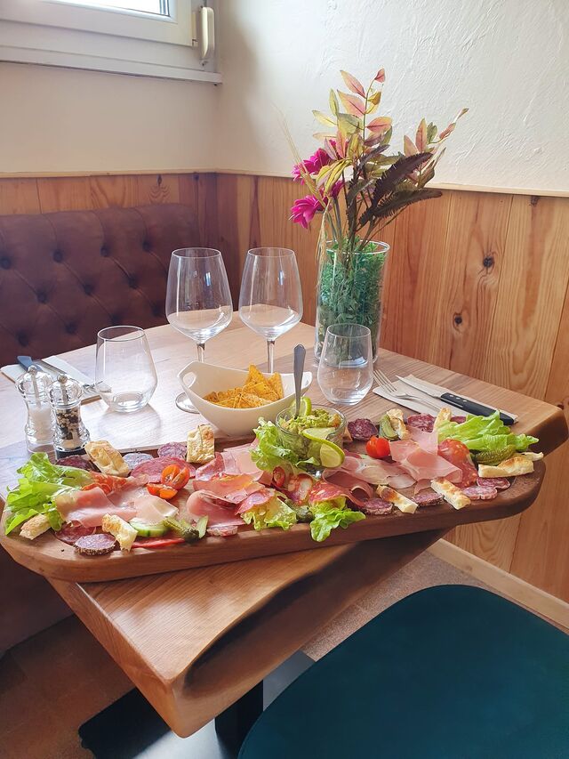 La planche charcuterie à partager