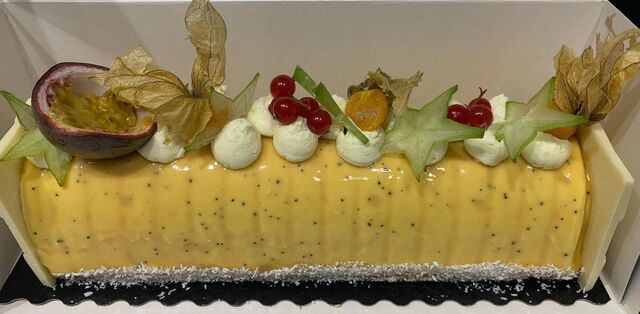 Bûche Fruits Exotiques