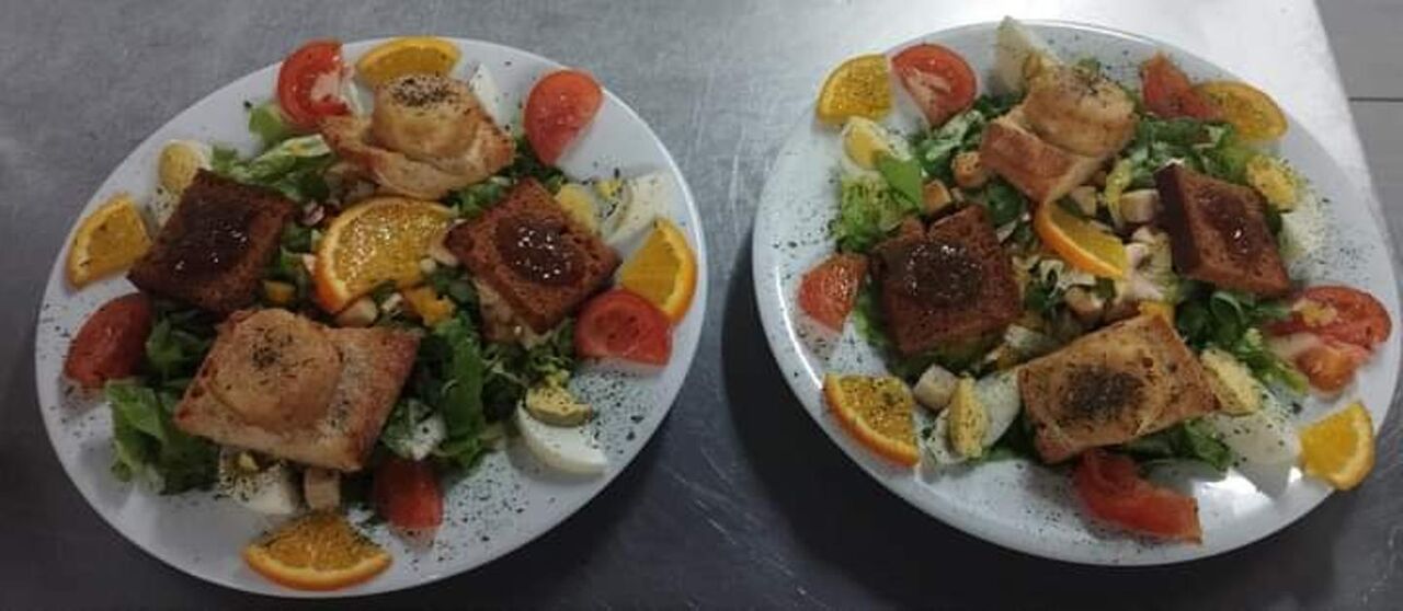 Salades de gésiers