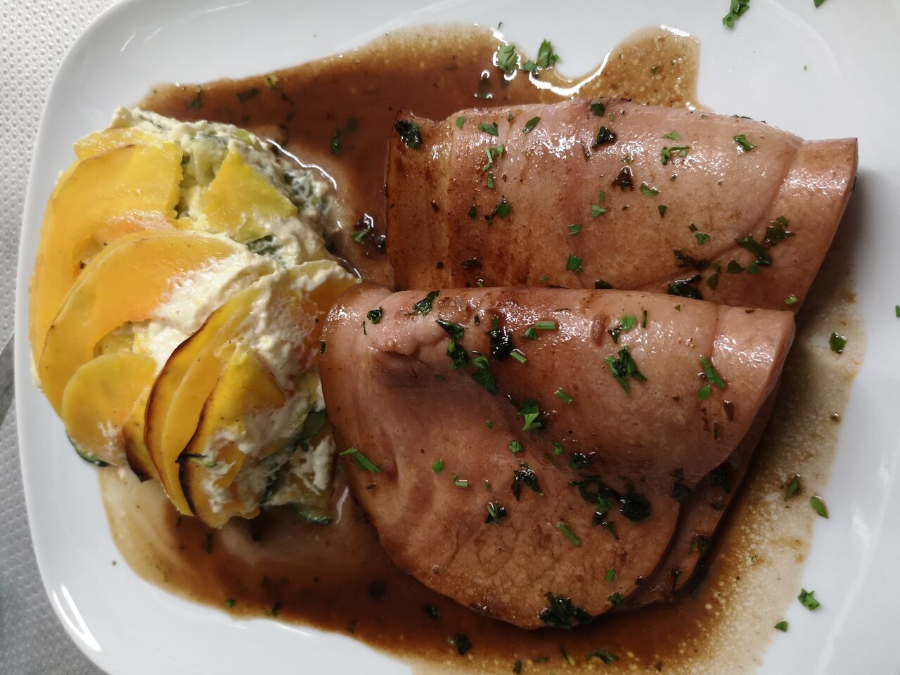 Plat du jour: Jambon braisé