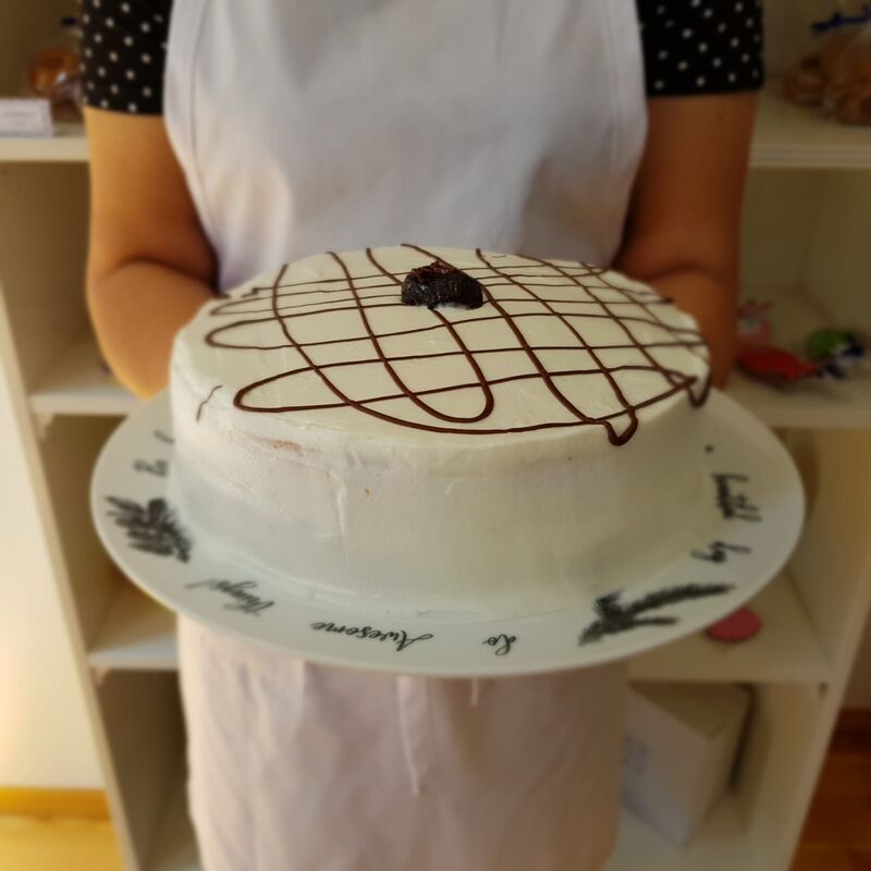 Bolos confeitados com produtos da melhor qualidade!