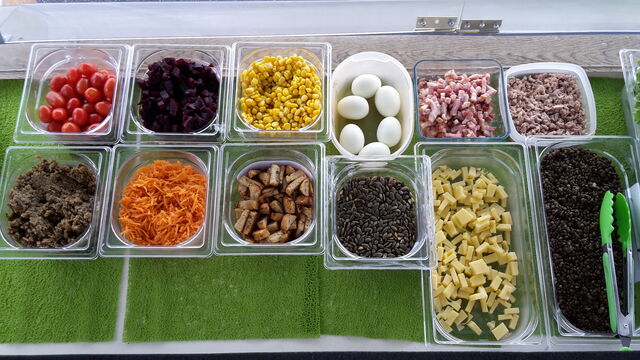 Composez votre salade