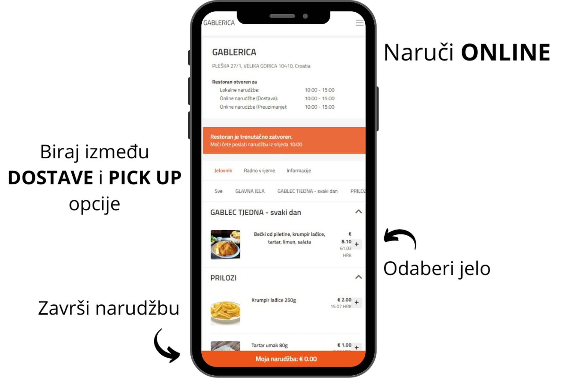 Naruči svoj gablec