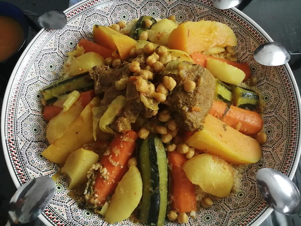 Couscous en famille