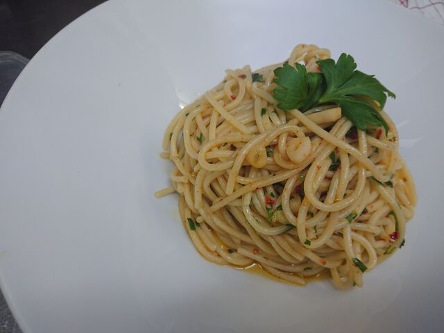 Spaghetti aglio e olio 