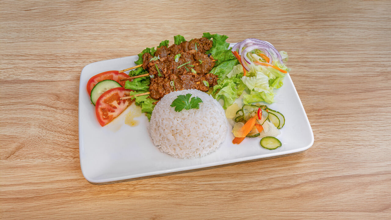 P12- Riz brochettes de boeuf