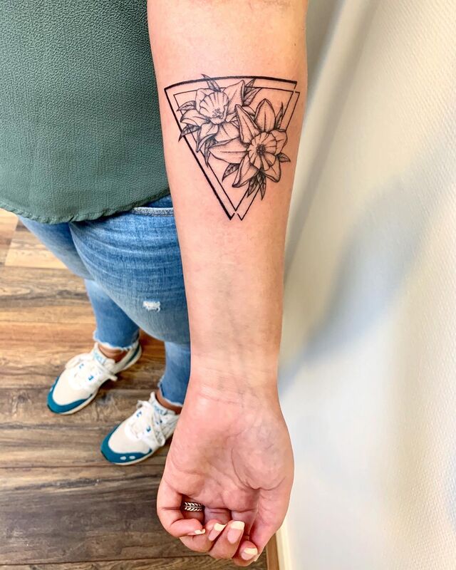 Geometrische bloemen