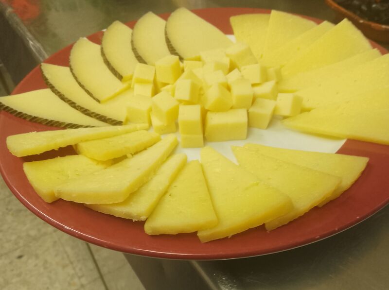 Plato de quesos