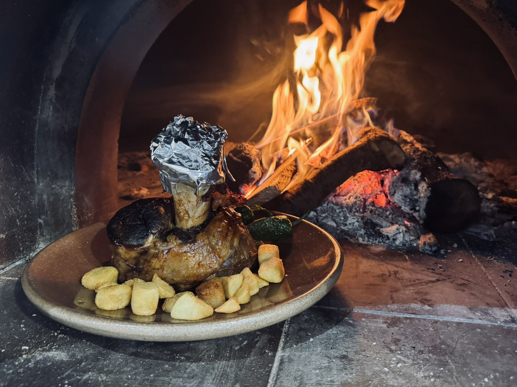 Sabores de la tierra a la brasa