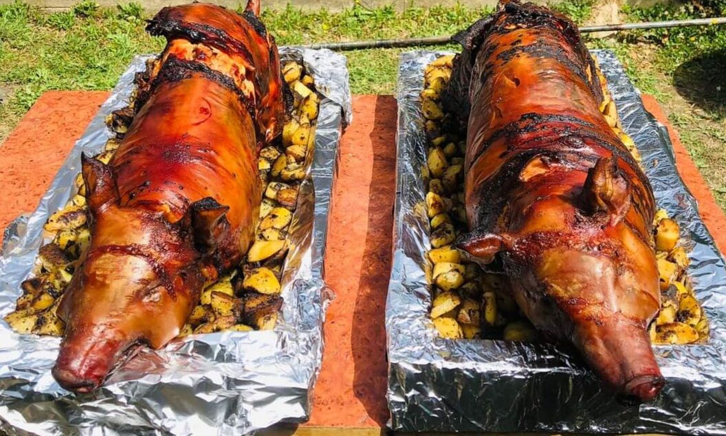 Cochon broche ou four traditionnel 