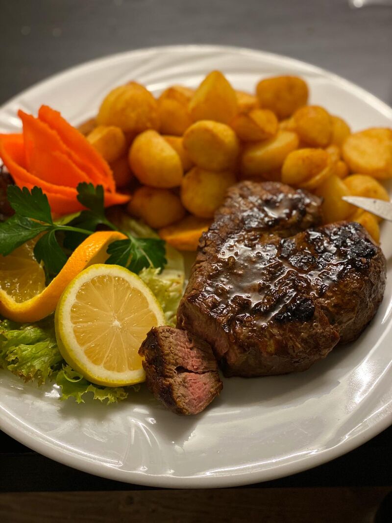 Rinderfilet mit Kartoffeln