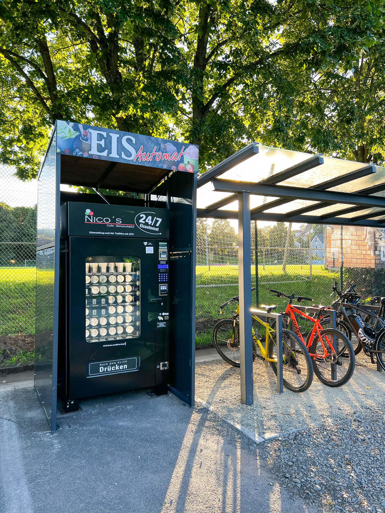 Unser 24/7 Eisautomat in St. Ingbert