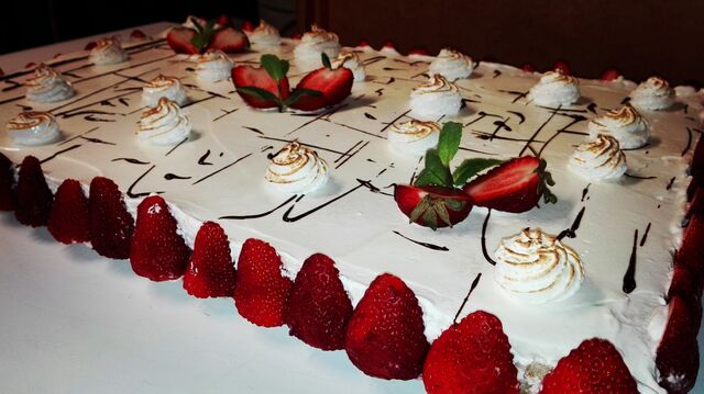 Dessert groupe anniversaire