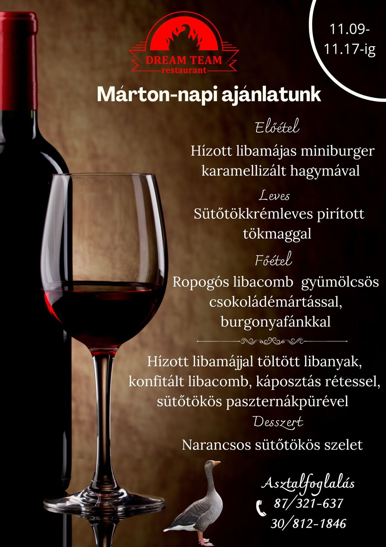 Márton-napi ajánlatunk