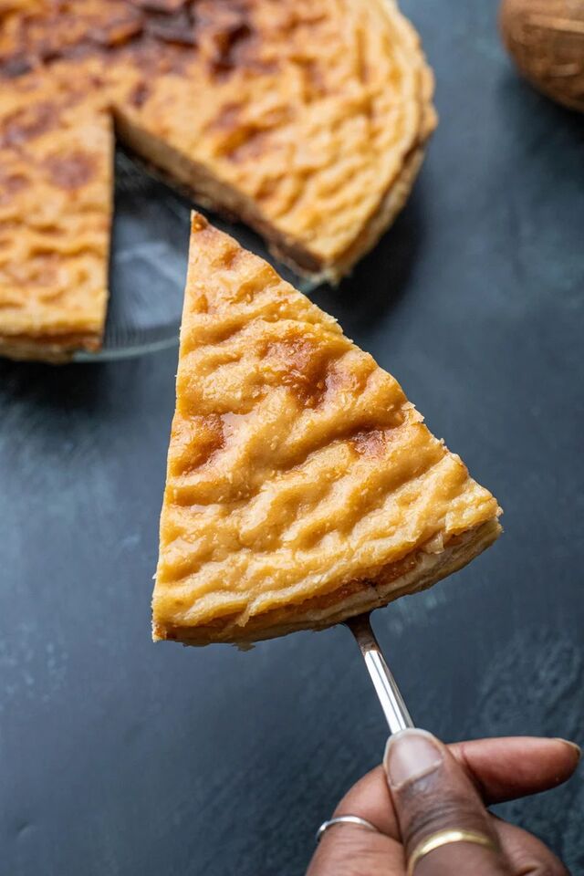 Flan nature avec une touche de vanille des Comores à 7€90