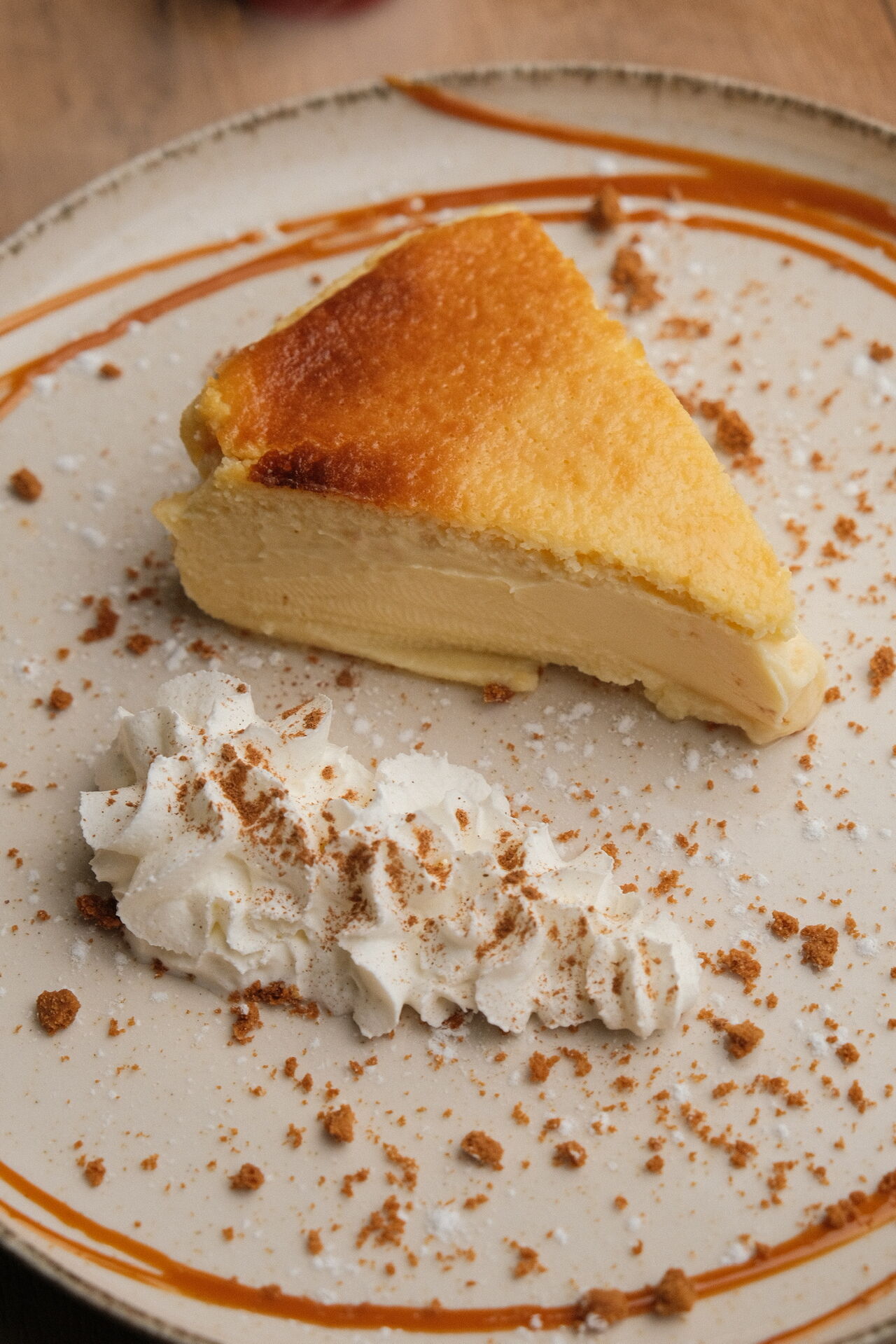 Tarta queso horno