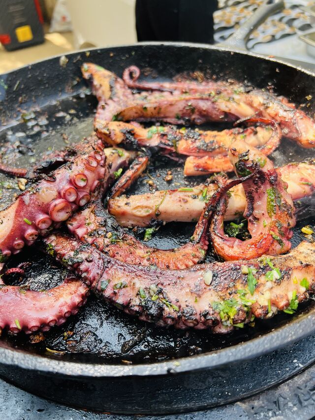 Poulpe en persillade 