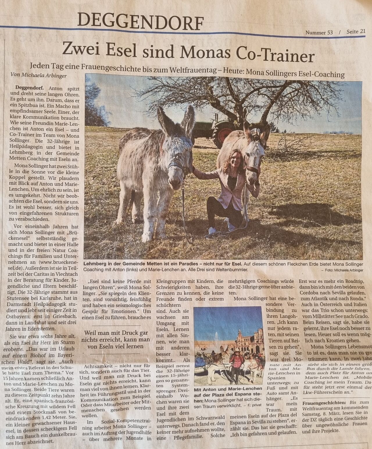 PNP vom 05.03.2025 Serie zum Weltfrauentag