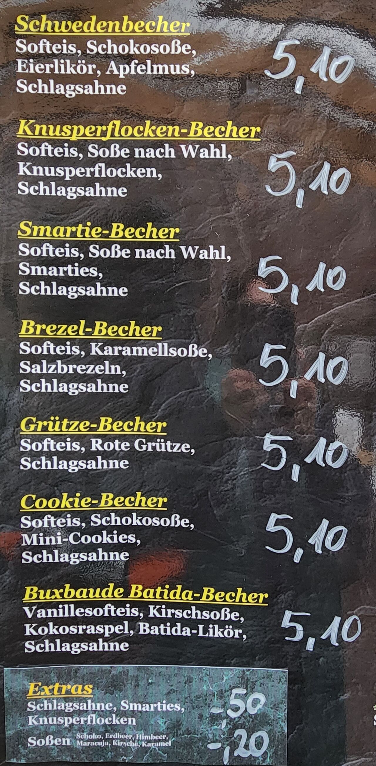 Softeis-Becher