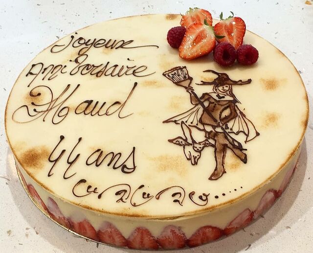 Fraise-framboise à la mode fraisier