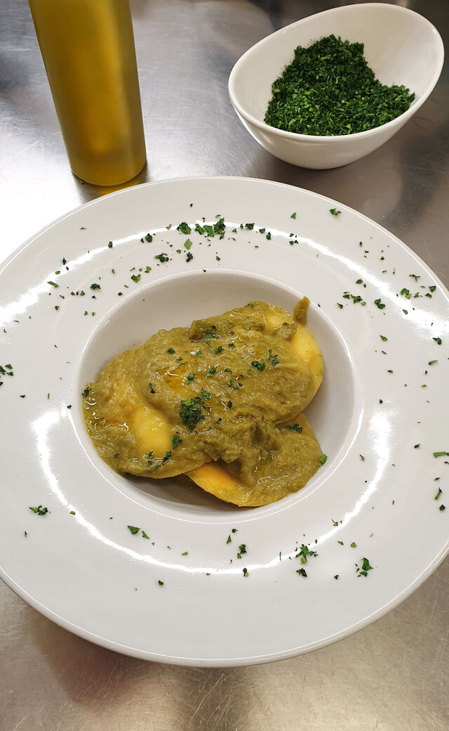 Panciotti Asparagi e Mascarpone